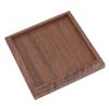 Black Walnut Tray Simple Fashion Serving Tray Serve Tea Fruit Cheese Wine Or Meals Small Square