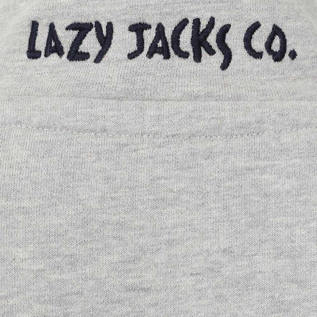 Lazy Jacks Boys Striped Half Zip Sweatshirt