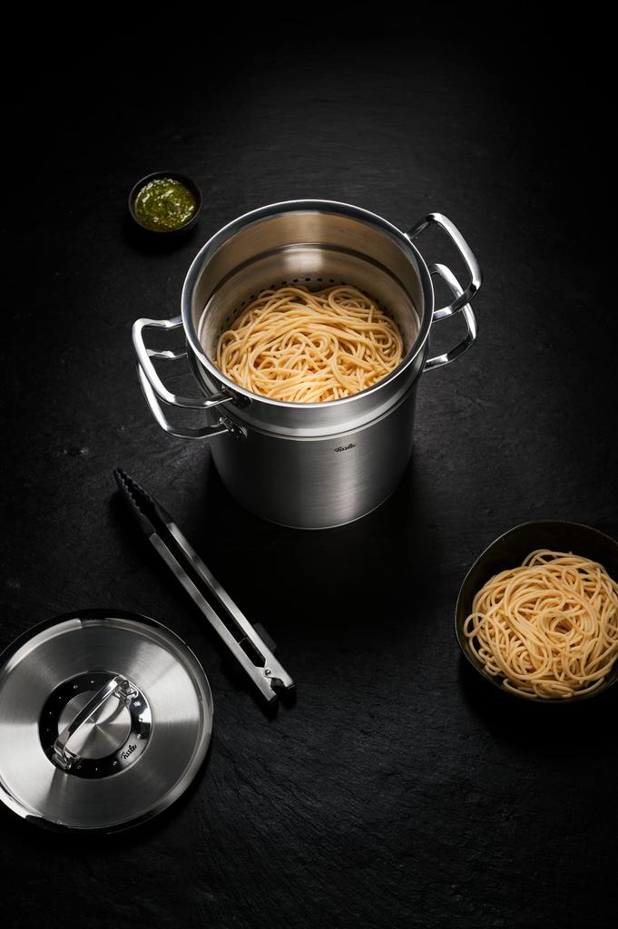 Fissler Original Profi Collection Silicone Stainless Steel with Locking Function Japanese Tongs, [Official Product] 084-008-40-000