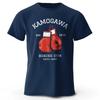 Streetwear Herren Hajime No Ippo Bedrucktes Reines Baumwoll Vintage GYM Herren T-Shirt für Herren Damen Oberteile Lustiger Manga Kamagowa Boxen Fitnessstudio