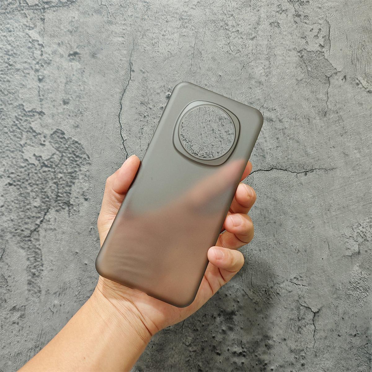 

ПП Ультратонкий 0,3 мм, Не желтеет, Подходит для чехла для телефона HONOR Magic6 Pro, Простой матовый прозрачный чехол с твердой оболочкой Honor Magic6Pro