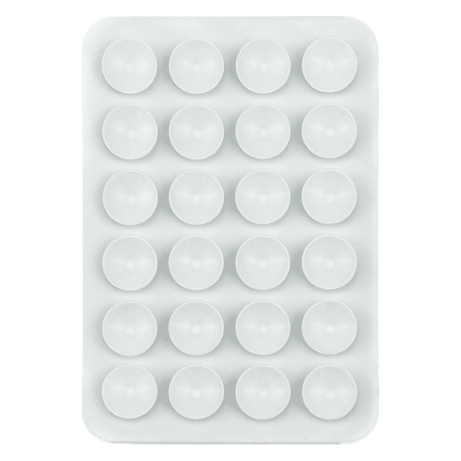

Silicone Tray with 20 Round Cavities Flexible Mold for Making Ice Balls Chocolates Jelly Soap One Size білий
