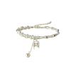 Bamboo Brings Peace Silver Bead Bracelet for Women2025New Solid Bamboo Joint Women's Light Luxury Niche Exquisite Jewelry for Lovers