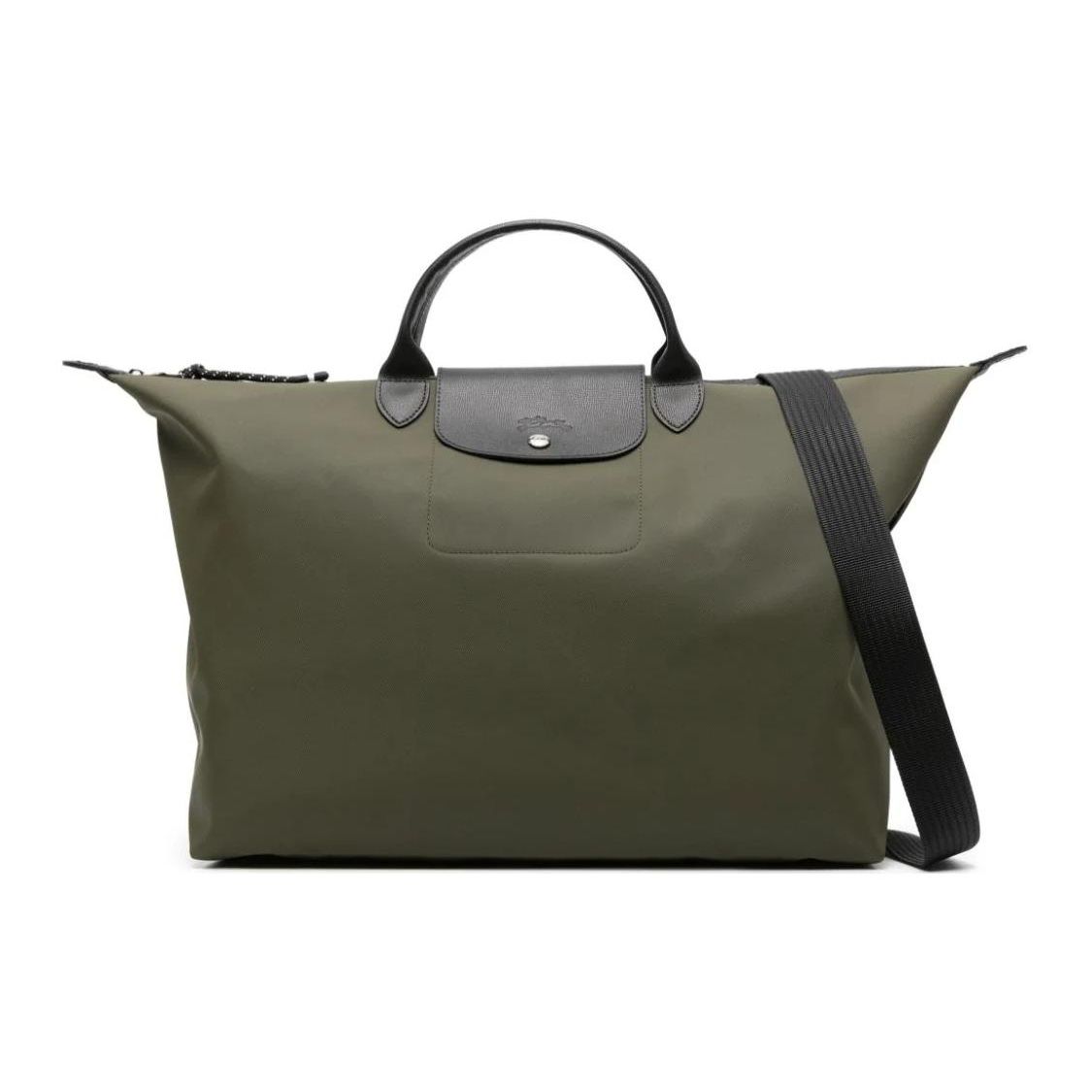 

Longchamp Le Pliage Energy Commuter Snap Button Foldable Top Small Recycled Polyamide Tote Shoulder Crossbody Travel Bag Women Bags 1624HSR892 Basic Set (Bag)