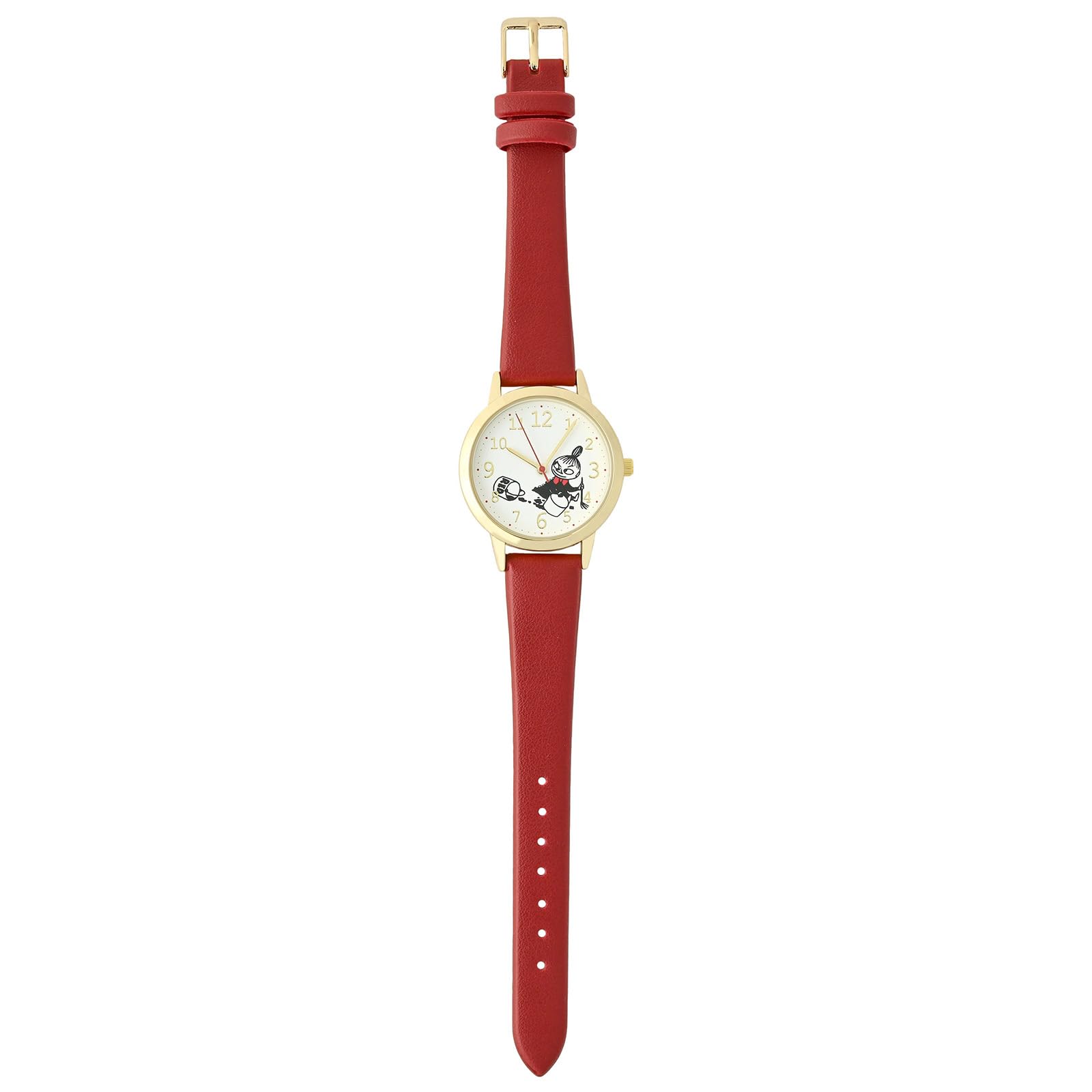 

Fieldwork Analog Moomin Japanese Long Battery Comes in Special Cute Faux Leather Suitable for and Casual Little My Women s Watch, Design, Movement,