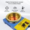 Professional 160W Soldering Iron Pot With Variable Temperature Control From 100℃ To 550℃ For Precise Work