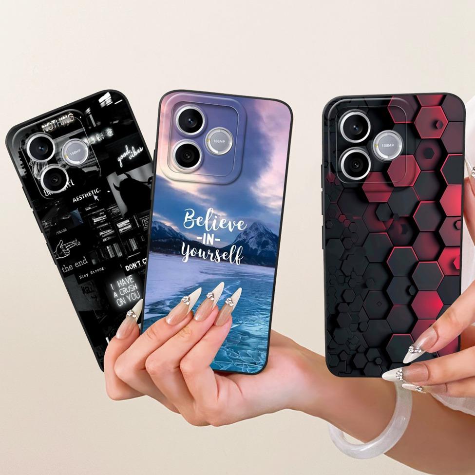 For Honor 600 Lite 5G Casing Cover Silicone Luxury Fashion Kawaii Cute Painted Shockproof Phone Case For Honor LNA-NX1