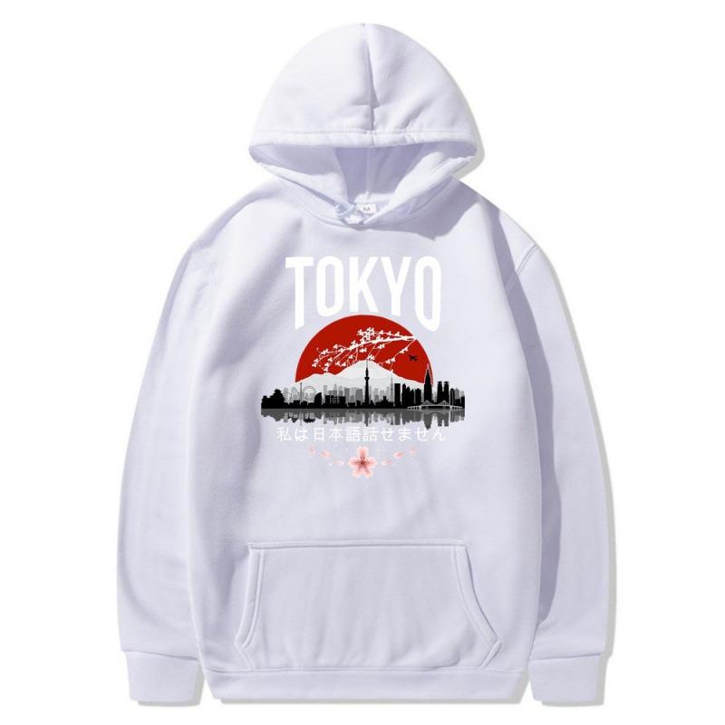 Riman Tokyo Spring and Autumn Men's Trend Fleece Fashion Sports Casual Long Sleeve Sweater