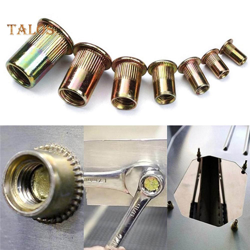 165Pcs M3 M4 M5 M6 M8 M10 M12 Thread Metal Nutsert Rivet Nut Set Accessories
