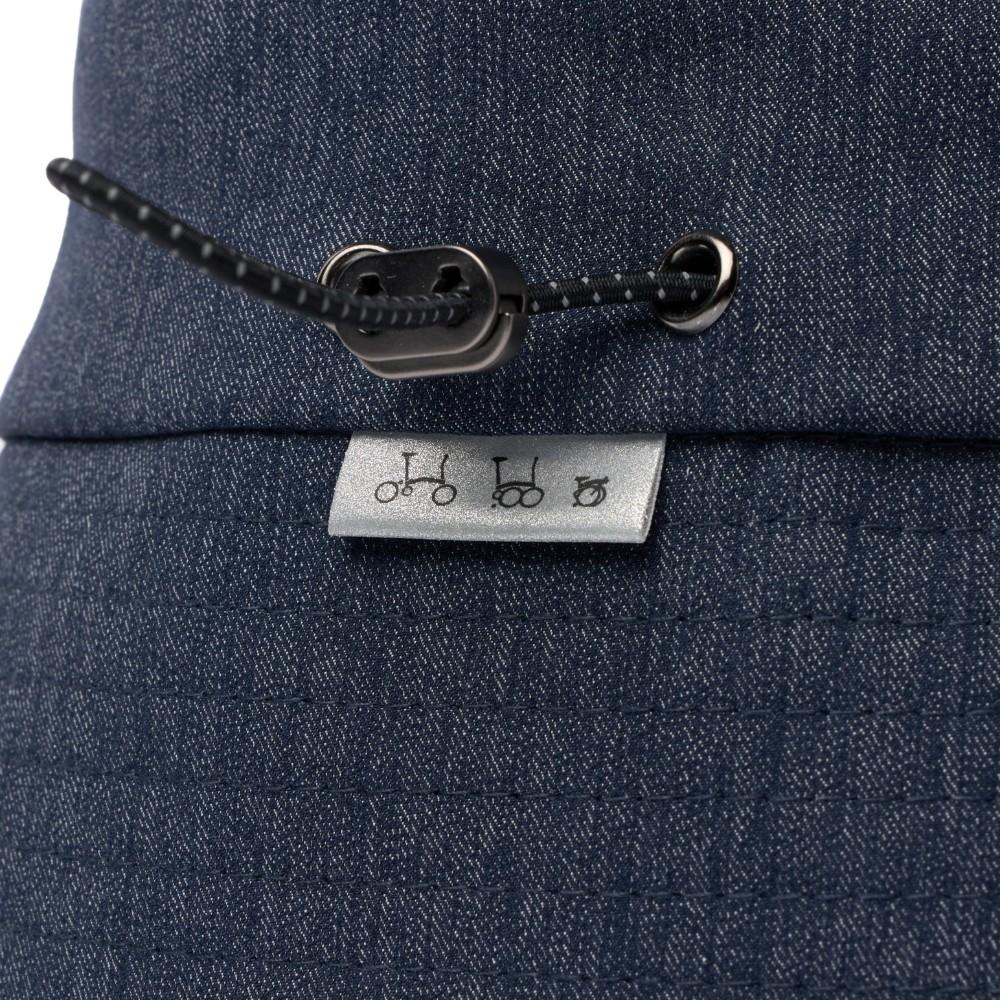 BROMPTON LONDON Denim Bucket Hat - Navy (P255Aha104)