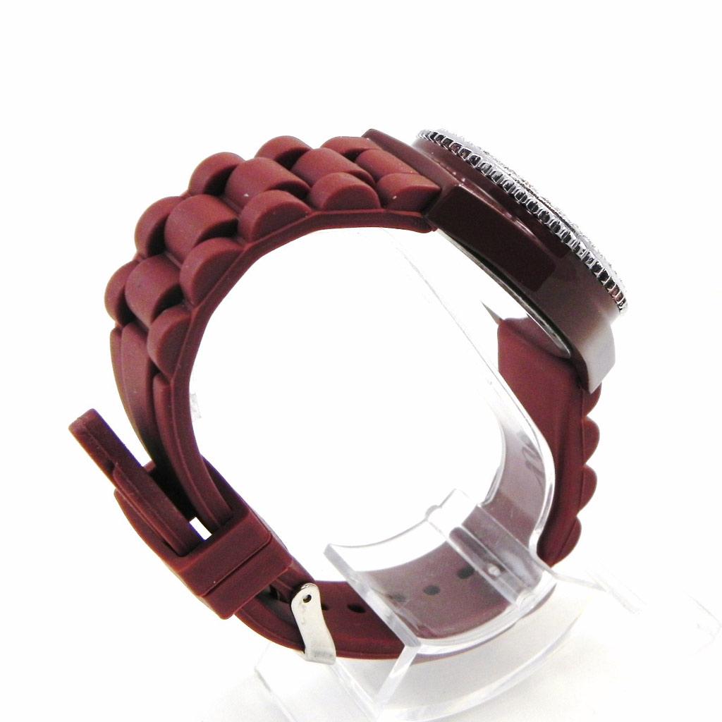 Les Trésors De Lily [G7936] - Montre Design 'Absolu' marron