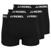 JJ Rebel Mens Boxer Briefs (Pack of 3)