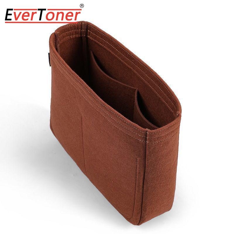 EverToner For H Evelyne 16 29 33 Insert Bag Felt Makeup Organizer Bag Inner Purse Portable Base Shaper