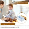 Bread Box with Bamboo Lid Metal Bread Bin Kitchen Reusable Breathable Bread Storage Container Dessert Snack Food Box for Home