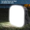 Portable Mini Camping Lantern Adjustable Brightness Three Settings Tent Lamp Waterproof USB Rechargeable Flashlight Outdoor