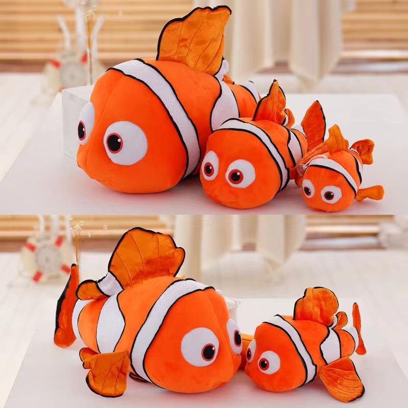25cm Caroon Movie Finding Nemo Plush Toys Kawaii Marlin Nemo Doll Soft Stuffed Dory Fish Doll Pillow Gift For Kids