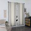 Jingga Farmhouse Printed Semi-Blackout Rod Pocket Curtain