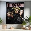 Clash The Band Tapestry Art Printing Cheap Hippie Wall Hanging Bohemian Wall Tapestries Mandala Art Home Decor