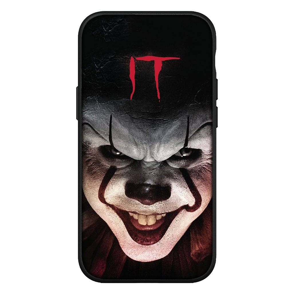 

для iPhone 16 15 X XR Samsung Galaxy S24 S23 Plus Xiaomi Redmi Note 13 12 11 Pro Max 9 10 14 9C 13C 14C A05 OPPO Huawei чехол Pennywise It чехол для телефона for Redmi Note 11S 4G ceil
