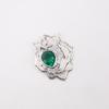 Chrome Diopside Gemstone 925 Sterling Silver Jewelry Pendant 1.29" Gift For Wife CP-32-9