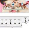 1Set False Nail Tips Practice Trainning Display Stand Holder Base Alloy Crystal Nail Art Polish Display Manicure Tools