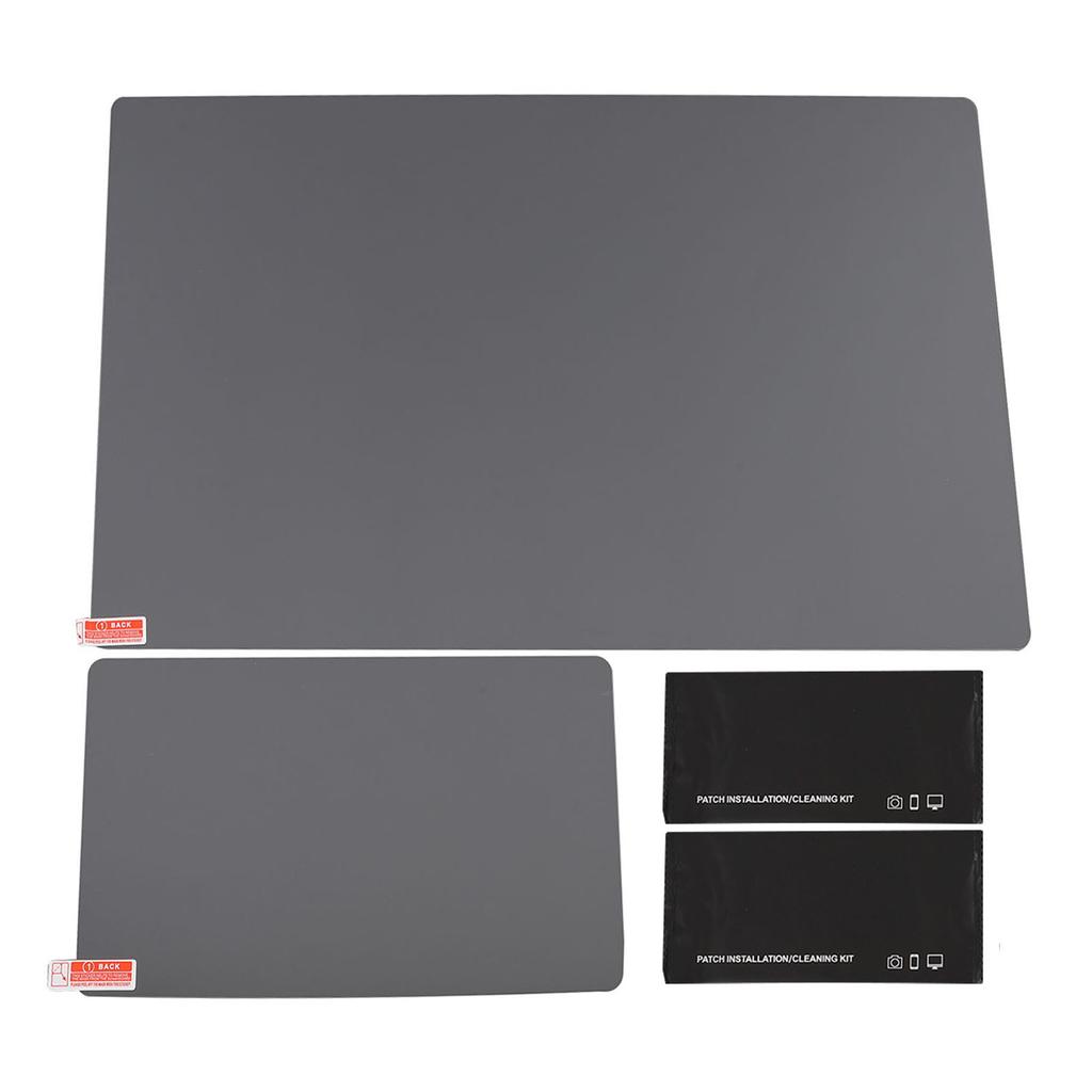 2Pcs Car Screen Tempered Glass Protector 15in 8in Main Rear Screen Display Tempered Glass Replacement for Tesla Model 3