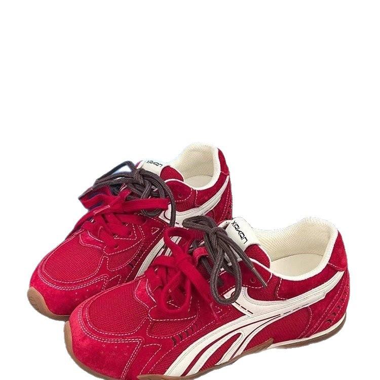 Keep version~ Light inner height increase German training shoes for women 2025 autumn new versatile fashion casual sports shoes for women