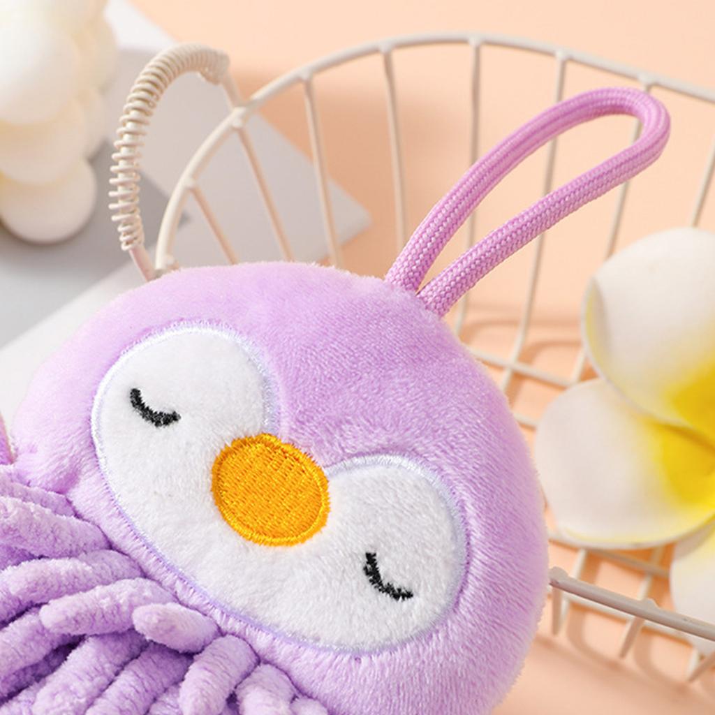 Absorbent Chenille Penguin Towel For Kitchens Bathrooms And Fun Space Decoration Quick Drying Kids Towel