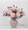 Luxury Silk Peony Flower Decor for Living Room Table