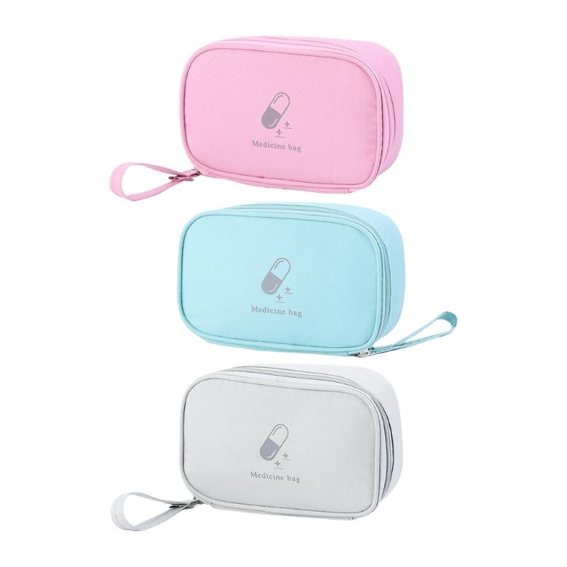 Multifunction Emergency Medicine Storage Bag First Aid Bag,Empty First Aid Pouch,Portable Medicals Bag Outdoor Travel