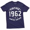Men's Custom Birthday Anniversary T-shirt Vintage CUSTOM YEAR Tee Shirt Limited Edition Dad Grandpa Husband Bday Gift Shirt