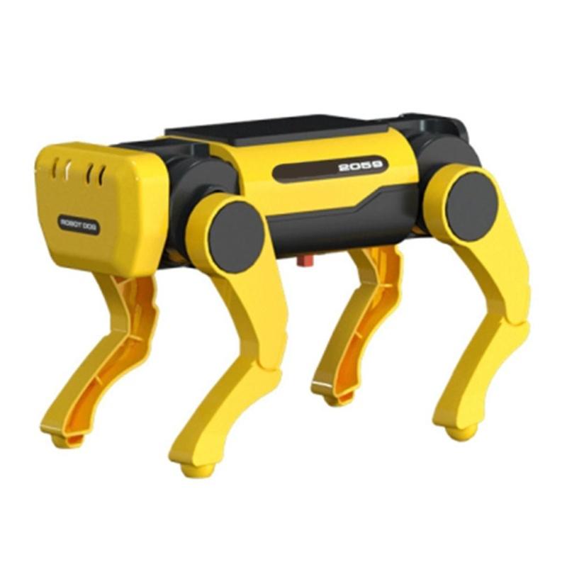 Интеллектуальный Бионический Четвероногий Собачий Робот Модель Солнечный Электрический Механический Игрушка-Пазл Собираемые Игрушки Для Детского Дня Рождения И