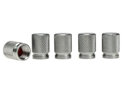 Valve Caps, Aluminum, 5 Pcs, Gunmetal