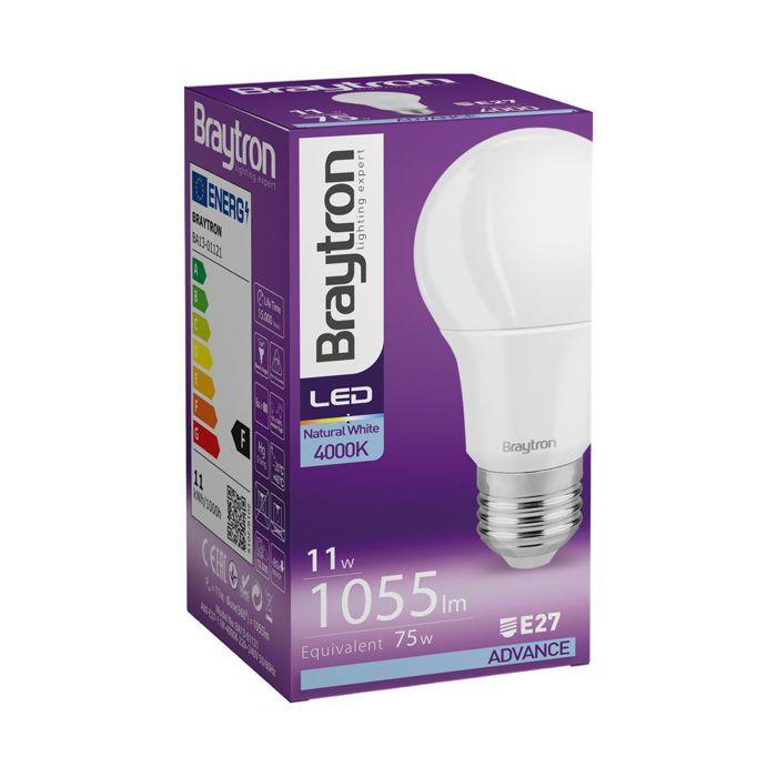 LED Bulb Advance 11W E27 A60 4000K – Neutral White Light