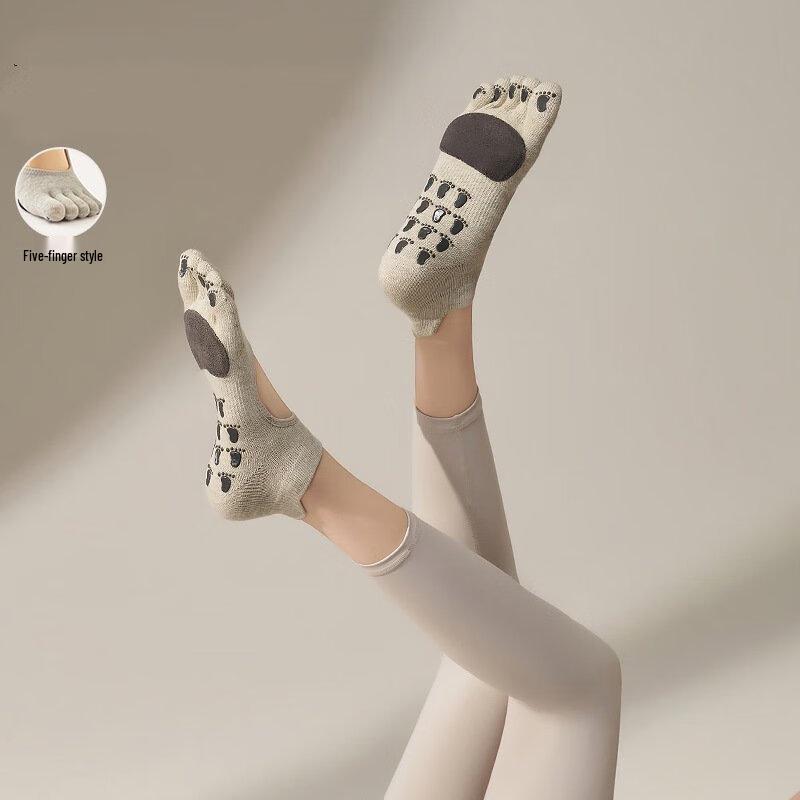 Pilates Five-Finger Yoga Socks