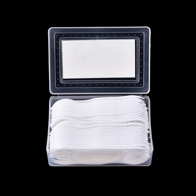 1 Box/50Pcs Dental Floss Flosser Brush Tooth Picks Oral Care Teethpick Sword