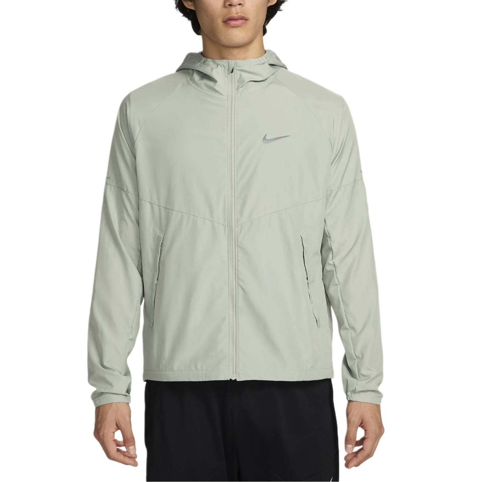 

Nike Repel Miler Silver Green Silver Men s Running Jacket DD4747-370 XXL