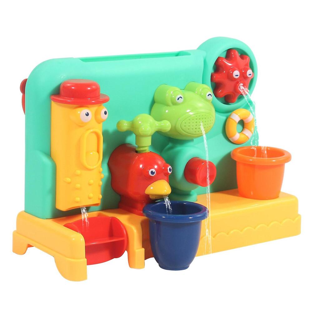 (As show, One size) Bathtub Toys with PVC Suctions Shower Toys for Toddlers Age 3-6 Years Infant Toys for Bathing Water