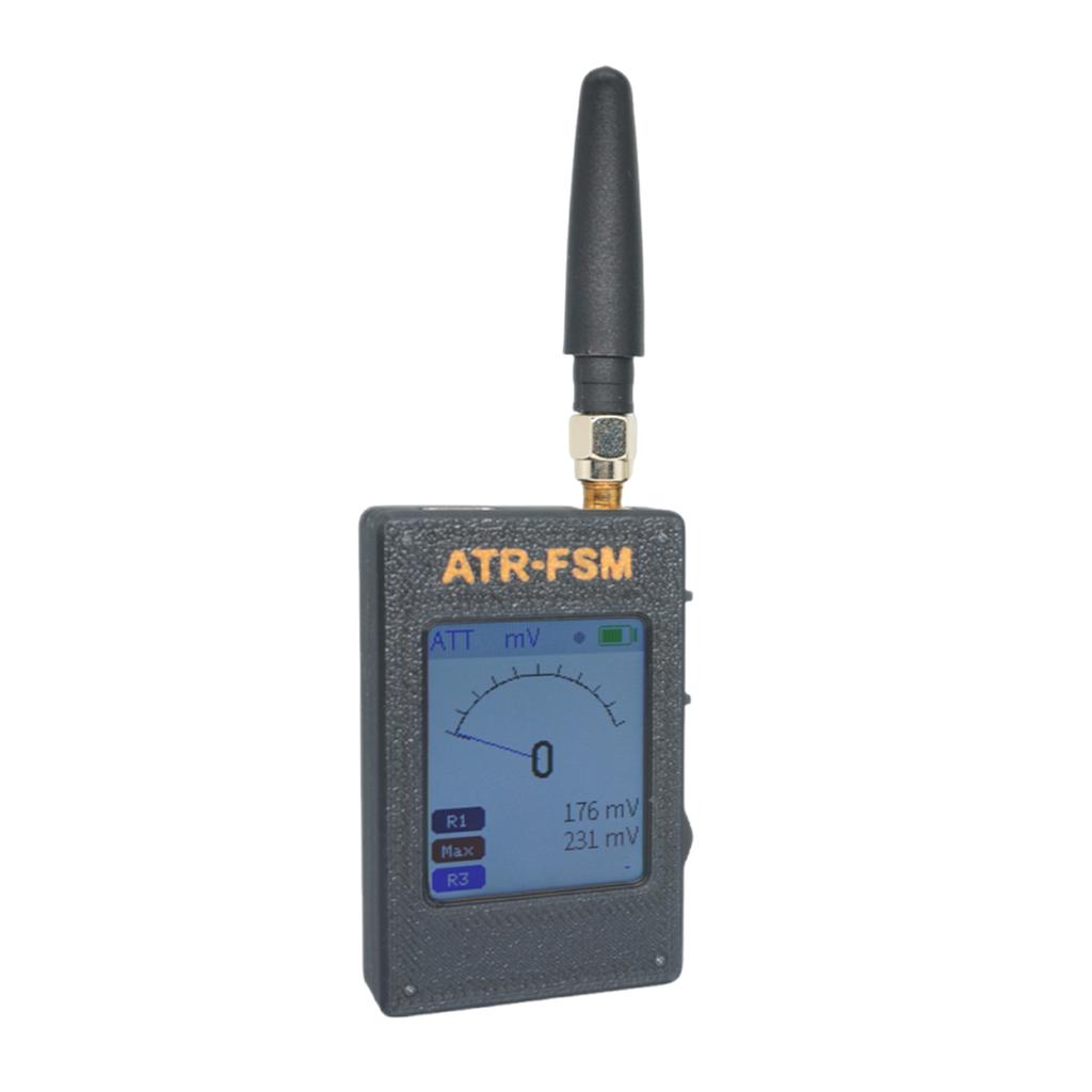 P&N Gain Switchable RF Signal Detector 0.5MHz-5GHz +50dBm~-70dBm with 4 Modes High Sensitivity Fields Intensity Indicator