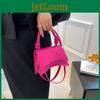 Fashionable Vintage One Shoulder Bag Elegant Pure Color Tote Bag For Everyday Use