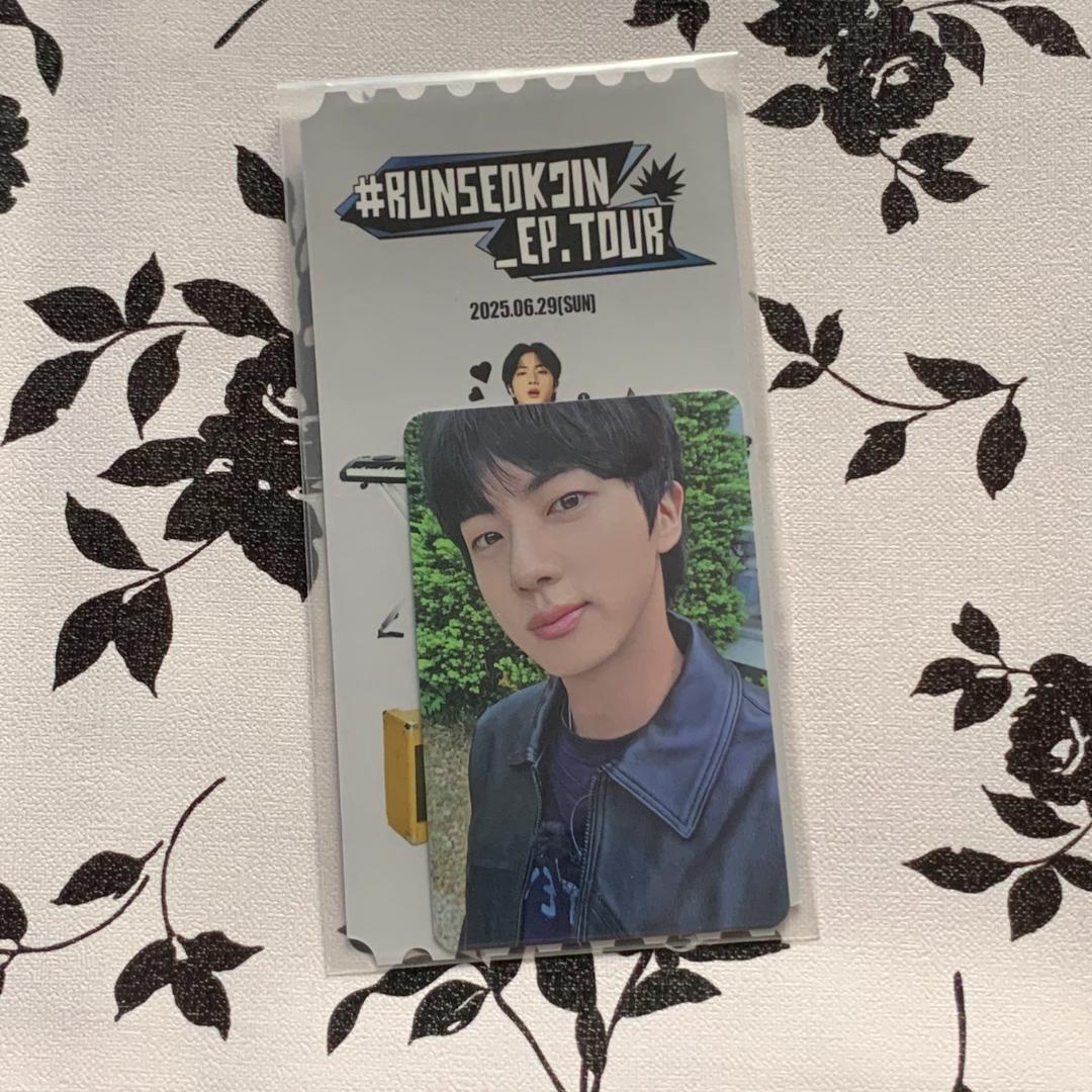 

[USED] RUNSEOKJIN_EP.TOUR in GOYANG Jin 6/29 Trading Card