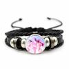 KPop Demon Hunter Bracelet Cartoon Anime Cosplay Bracelet Woven Rope Chain Pendant Fashion Accessories Girl Peripheral for Fans