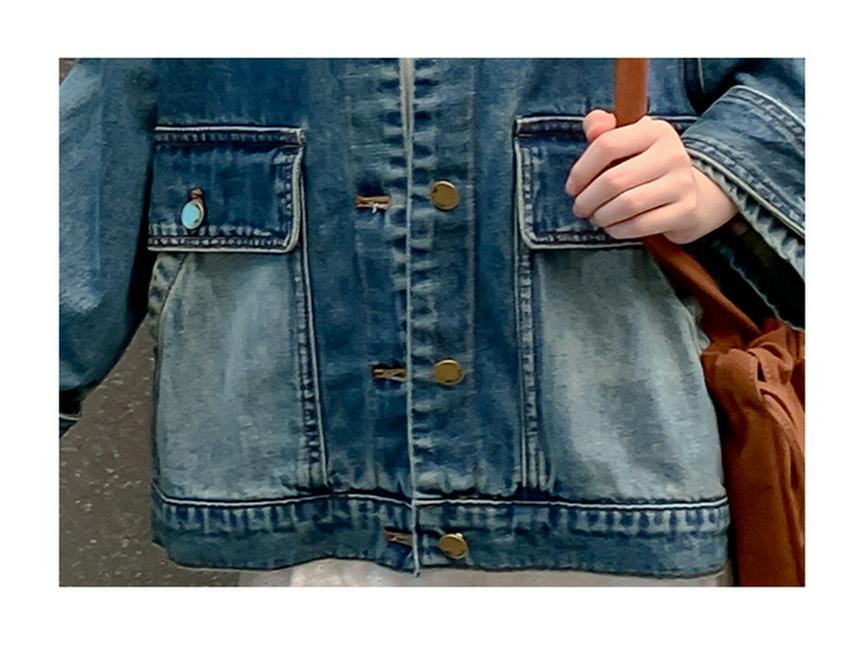 2025 Stylish Girls' Denim Jacket: Spring & Fall Fashion