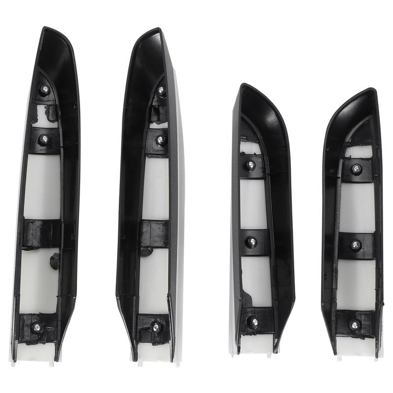 A51K-Dachträger Schienenendkappe, 4 Stück Dachträger Abdeckung Schale Kappe Ersatz für Toyota RAV4 XA40 2013 2014 2015 2016 2017 2018 Auto