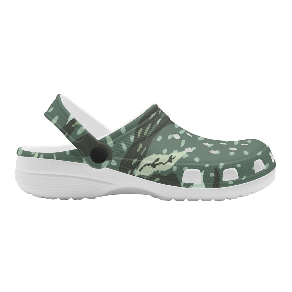 Trendy Printed EVA Clogs Unisex Lightweight Breathable Slip On Casual Shoes Comfortable Summer Sandals Lightweight Daily Wear