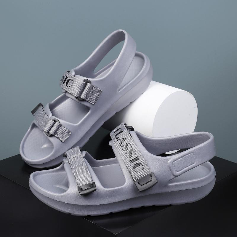 Summer Sandals for Men Anti-Slip Odor-Resistant Comfortable Beach Shoes Outdoor Breathable Lightweight EVA Casual Shoes Slippers