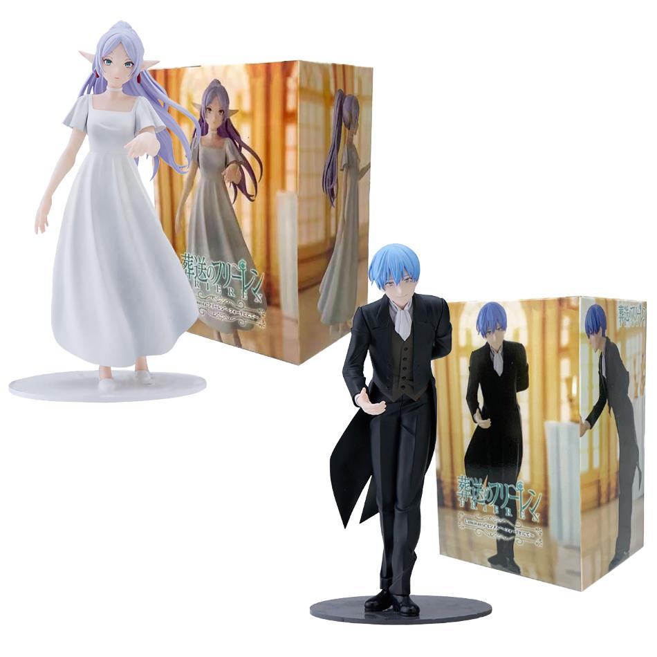 20cm Frieren:Beyond Journey's End Anime Figure Frieren Himmel Proposal Dance Action Figure PVC Model Collector Toy Birthday Gift