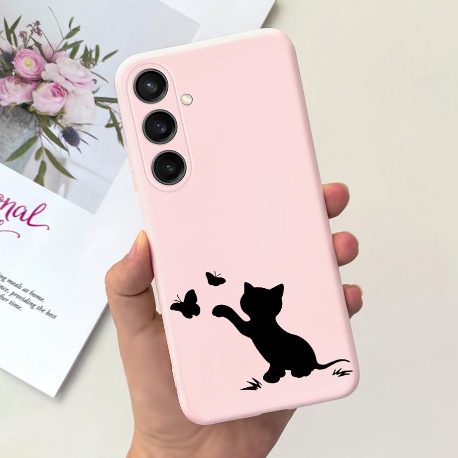 For Galaxy F15 5G Case Samsung M15 5G Back Cover Ultra Soft TPU Bumper Funda For Samsung Galaxy F15 5G M15 5G Silicone Coque Bag