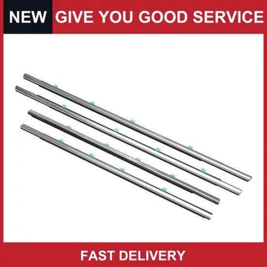 Packof 4 for Acura MDX 2014- Weatherstrip Window Seal No.72410TZ5A01