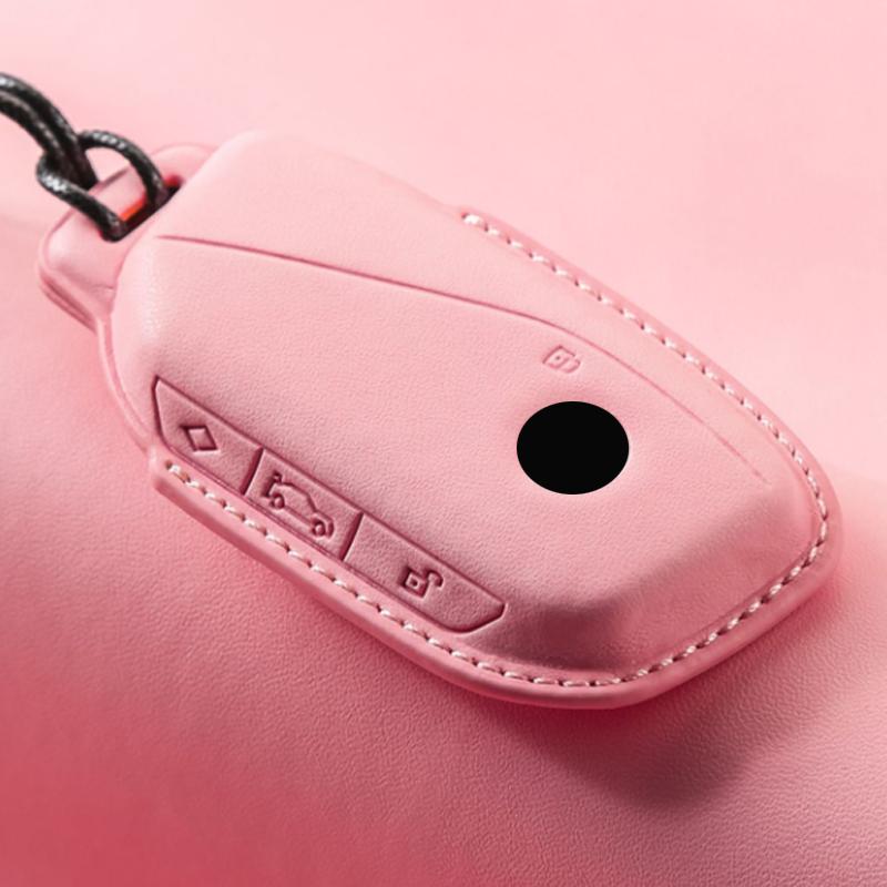 High Quality Leather for BMW X1 X3 F15 3 5 Series G11 F48 F39 520 525 F30 118i 218i 320i Display LCD Remote Car Key Case Cover
